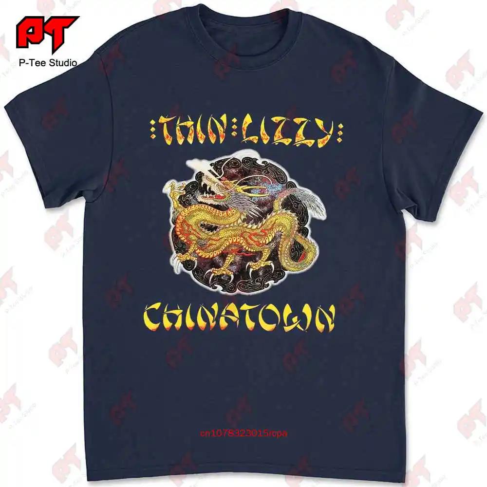 Thin Lizzy Chinatown Phil Lynott Hard Blues Rock Ufo Budgie T-shirt WW8G