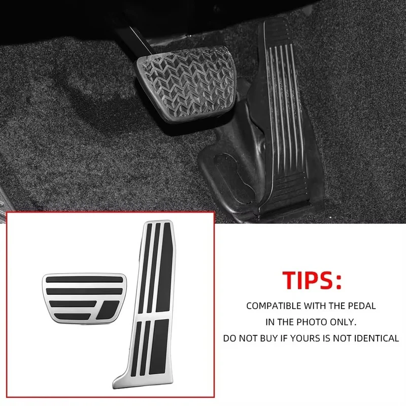 Super Sale Car Pedals for Toyota RAV4 XA60 2026 Camry AVALON 2024 BZ4X AT Accelerator Brake Non-Slip Pedal Cover Pad Acc