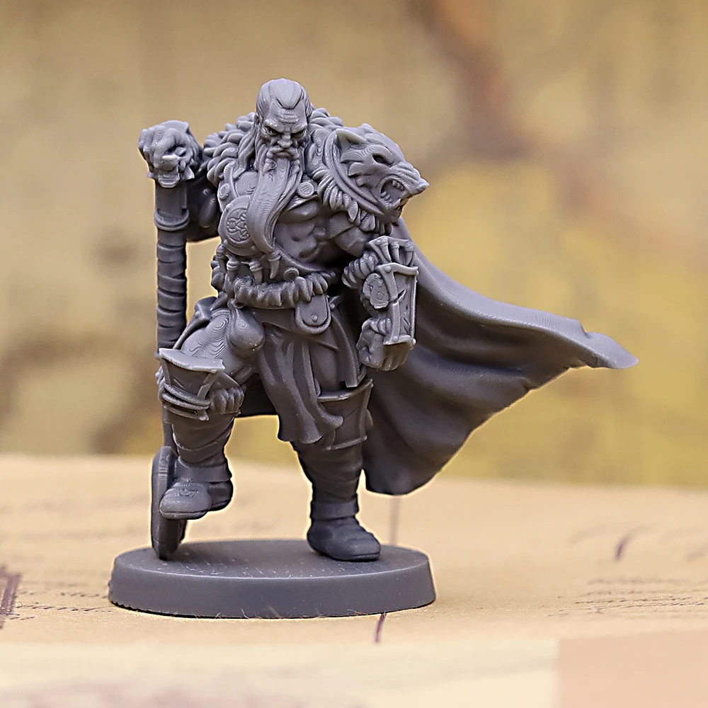 Board Game Live - Boyalı Olmayan, Reçineden Yapılmış, Savaş Baltası