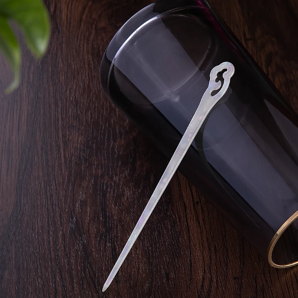 頭飾りシンプルな中国風のレディースメンズディスクヘアアセテートヘアアクセサリーヘアスティックヘアフォーククラウドヘアピン