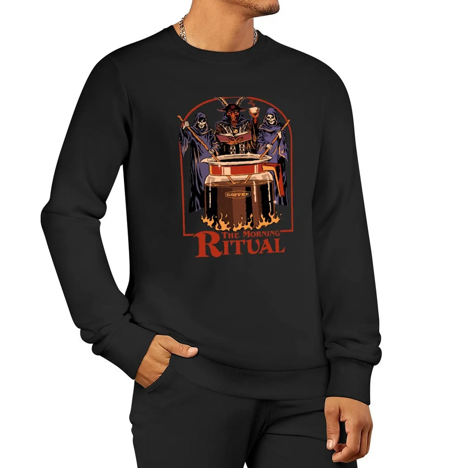 

The Morning Ritual Sweatshirt autumn new products hooded sweatshirt for men