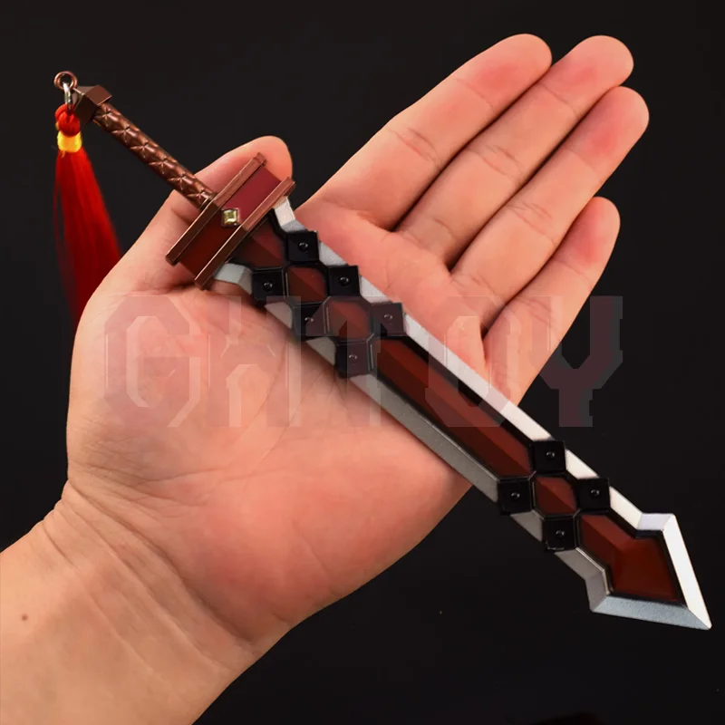 22cm World of Warcraft Katastrophe Game Periphere Rand Klinge Archi Monde Spiel Waffe Ornamente Sammlung Desktop Geschenk Toys