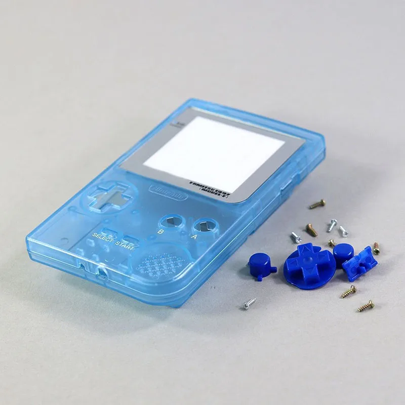 1set Konsol Game Untuk Gameboy Pocket Full GBP Case Cover Housing Shell Pengganti Set dengan Lensa Layar Dan Tombol
