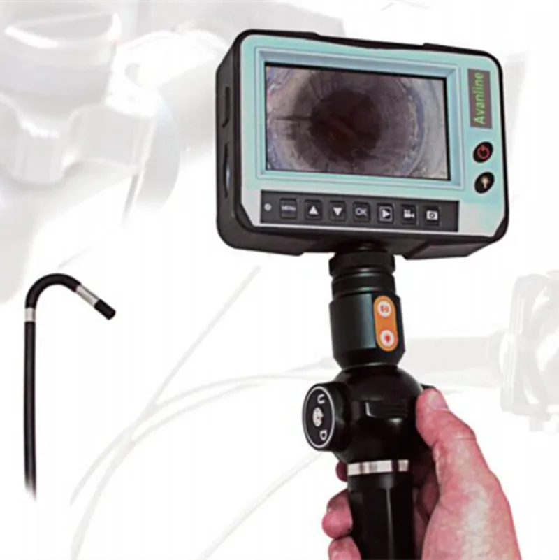 Industrial endoscope 4ways articulating video borescope with lens 3mm