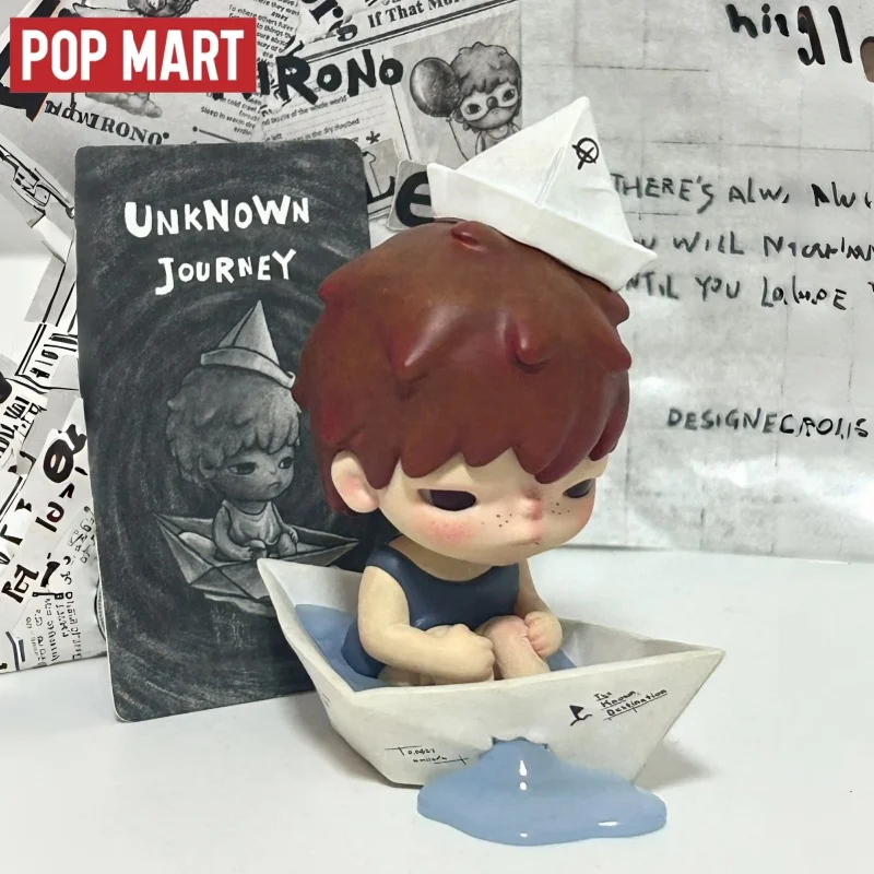 

Genuine And In Stock POPMART Hirono 1.0-6.0 Hidden Style Blind Box Vintage Matte Texture Trendy Toy Figurine Collection Gift