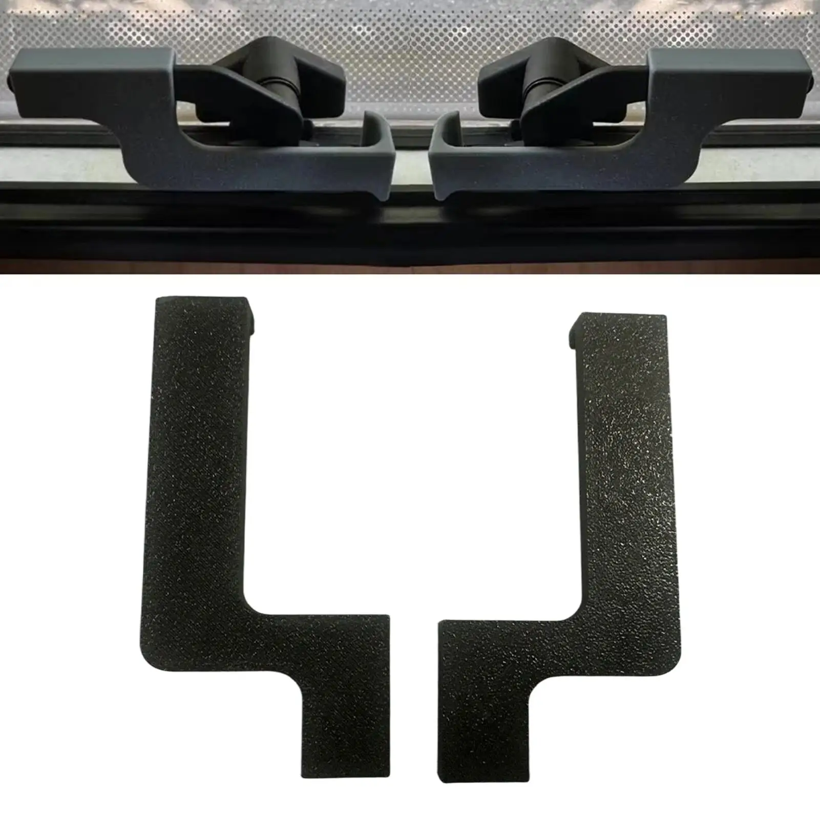 

Замки безопасности для автомобильных окон, 1 пара, универсальные замки безопасности для окон автодомов, подходят для защиты окон автодомов и кемперов.