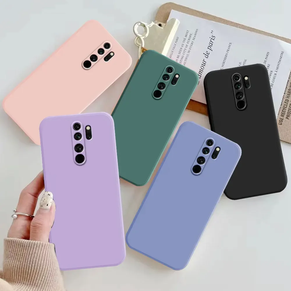 Dla Xiaomi Redmi Note 8 9 7 5 Pro 7S 8T 9S 9T etui odporne na wstrząsy miękkie silikonowe etui na telefon Coque etui ochronne etui na tył Fundas