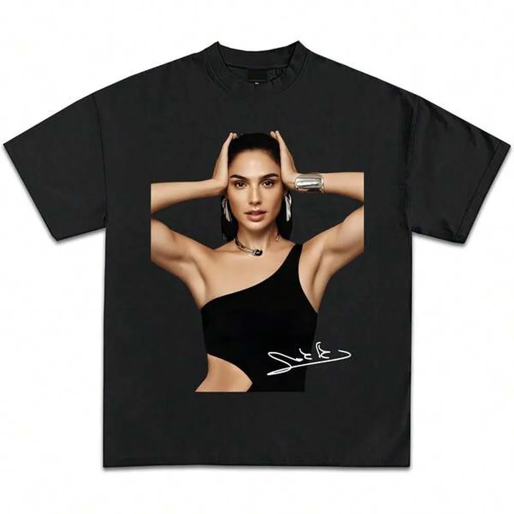 Gal Gadot T-Shirt, Vintage Celebrity Graphic Tee, Retro Fan Unisex Top