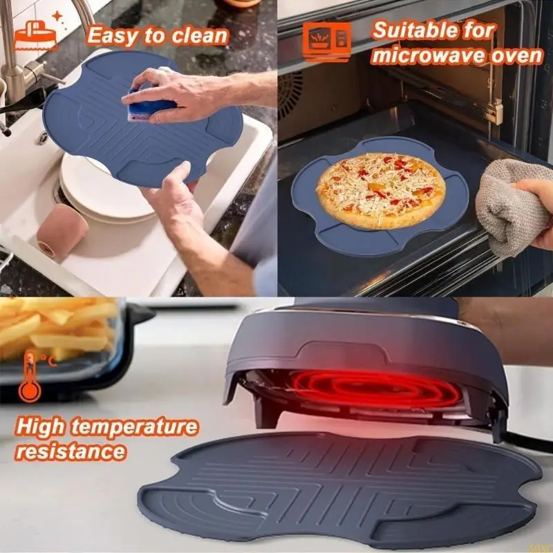 A0NC Теплостойкий силиконовый вкладыш для печи с воздушным фритюрным инструментом.