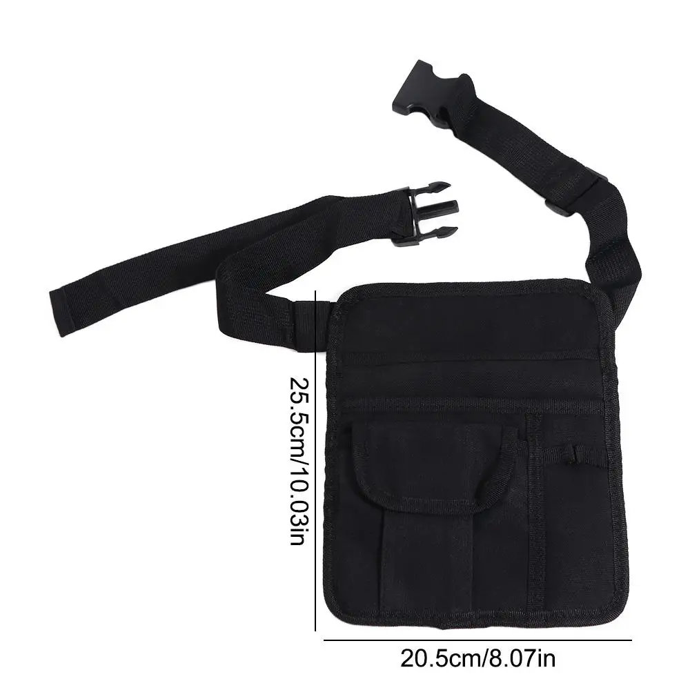 with Adjustable Belt Waiter Waist Money Pouch Bag Canvas Multiple pockets Restaurant Apron Bag Check Holder Lightweight