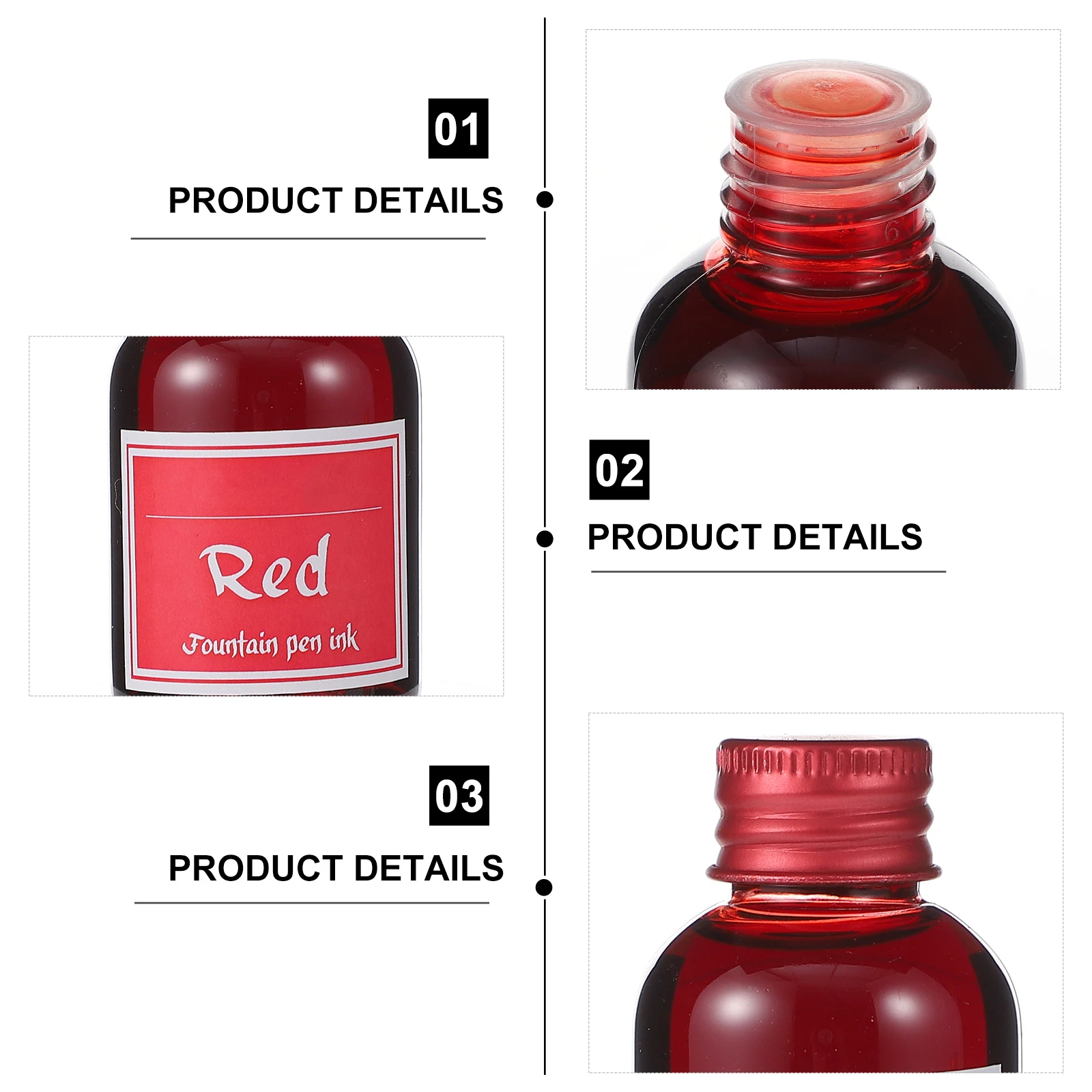 10 زجاجات قلم الخط الحبر نافورة تراجع القلم الحبر غير الكربون رسم الحبر لون نقي الكتابة اللوحة الأحبار لوازم الخط