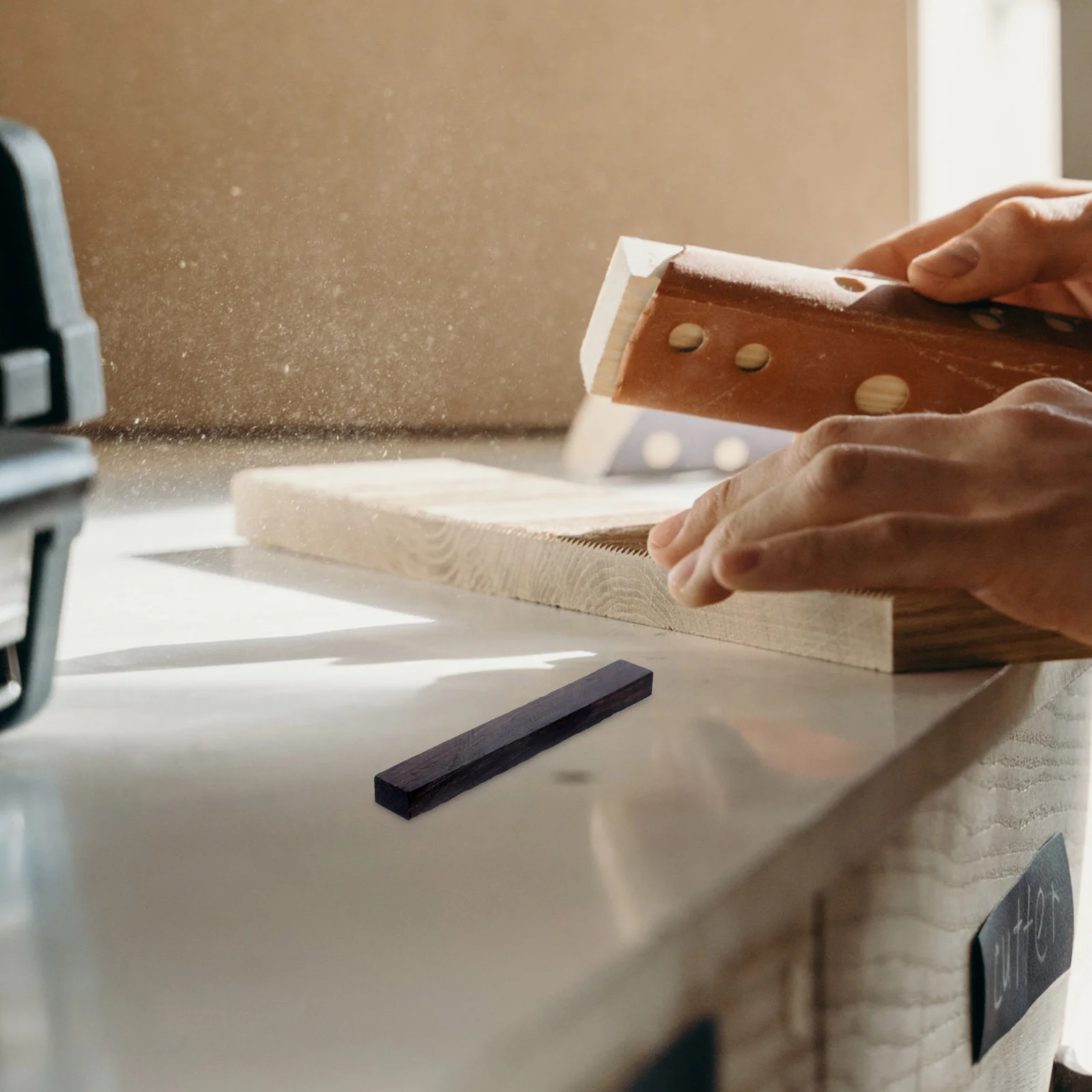 Stylo artisanal en bois pour bricolage, fournitures de rotation de calcul, de même pour les modèles de recharge blancs, en bois exécutif, 8 pièces