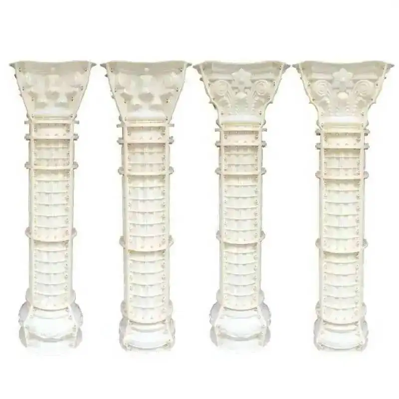 for Roman Column Mold European Garden Decorations ABS Plastic Villa Column Door Molds Concrete Building Mold Garden Fence Custom