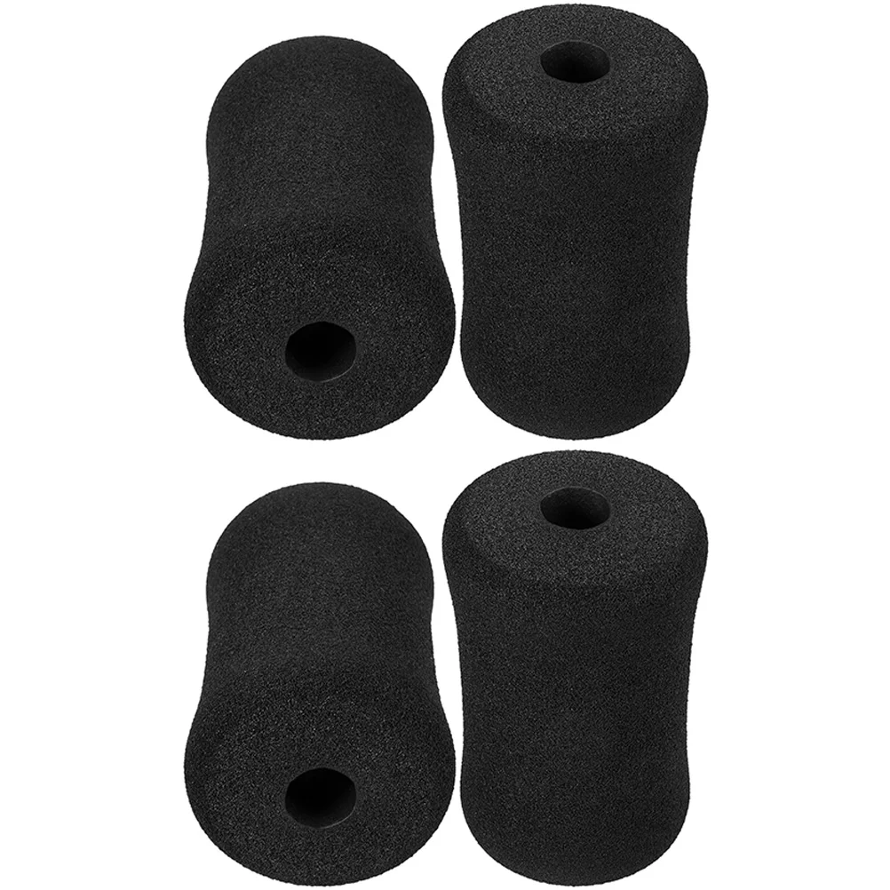 4 Pcs Sponge Cover Exercise Equipment for Home Foam Pads Leg Extension Machine Roller Replacement Collapsible Component Man