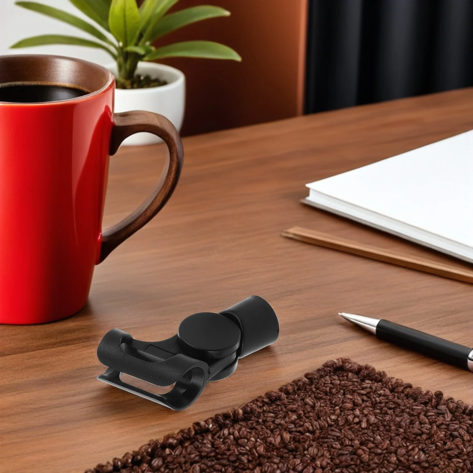 

4Pcs Mic Clips with Adapters - Sturdy Microphone Holder for Desk Stand Use - Noise-Reducing Clamp for Broadcasting Interview