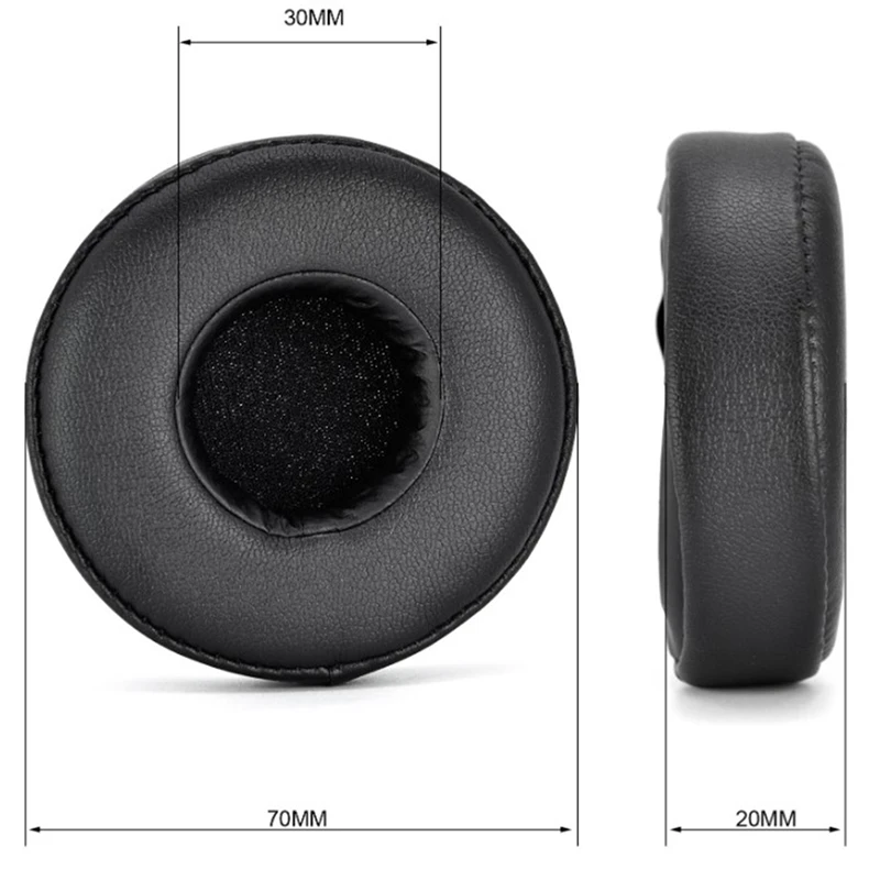 2pcs Ear Pads Headphone Earpads For JBL Tune 450BT 510BT 500BT Cushion Cover Soft Earmuff Repair Parts Earphone 70mm Accessories