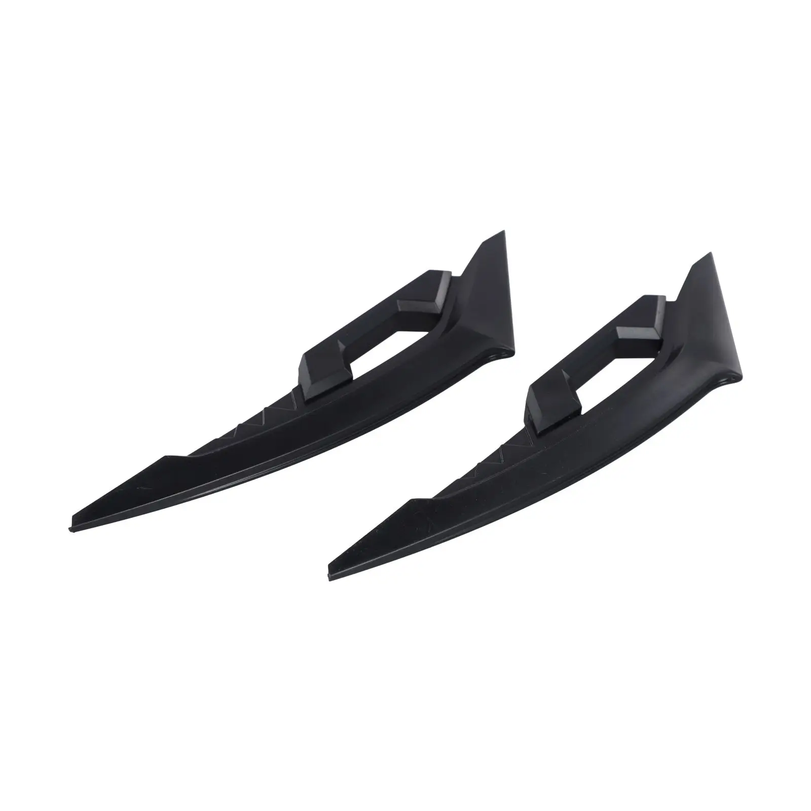 For Vehicle Styling Material ABS Aerodynamic Spoiler Bike Spoiler Wing ABS Material Easy To Use High Universality