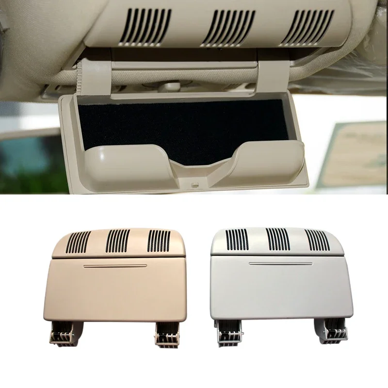 Car Sun Glasses Case Holder Sunglasses Storage Box  For Skoda Octavia Fabia 2007 2008 2009 2010 2011 2012 2013 2014 Accessories