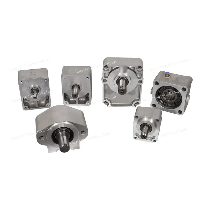 

Transmission support 25603 for 2 sets of hydraulic gear pumps
