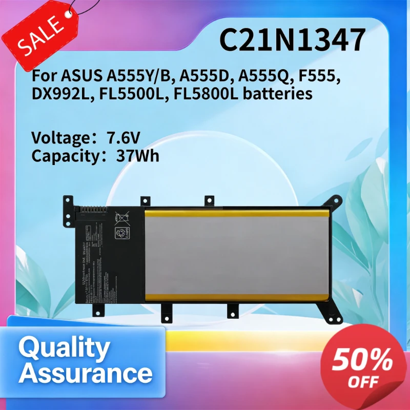 A555 Battery Compatible with ASUS A555Y A555D A555Q F555 DX992L FL5500L FL5800L Laptop Battery
