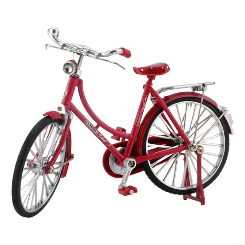 54DF Mountain Bike Model Toy for Kids and Adults Retro Metal Bike Figurines for Home Decoration and Collectors