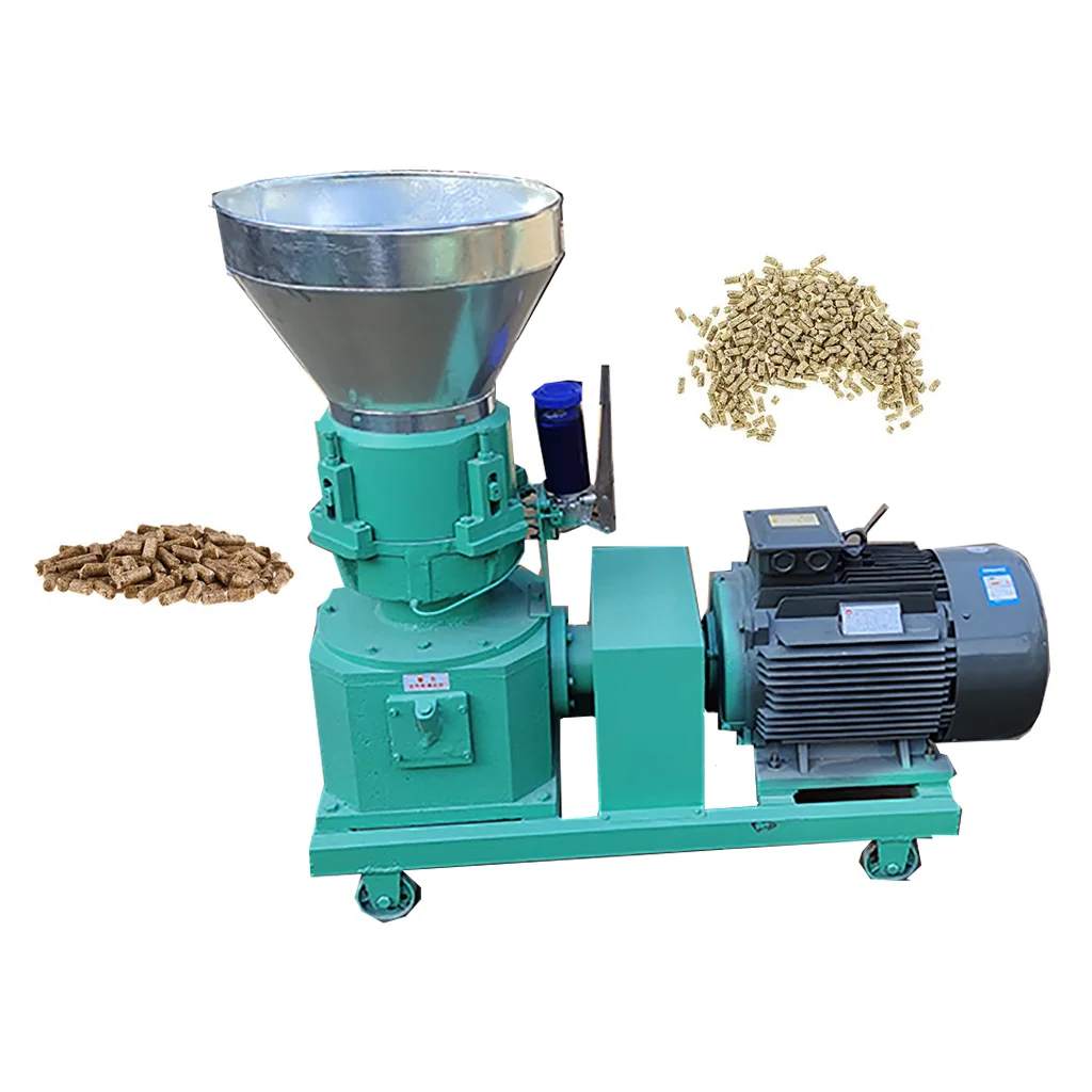 

1 Ton Feed Pellet Making Machine HJ-N350 Broiler Pig Chicken Cattle Livestock Poultry Animal Feed Pelletizer Machine
