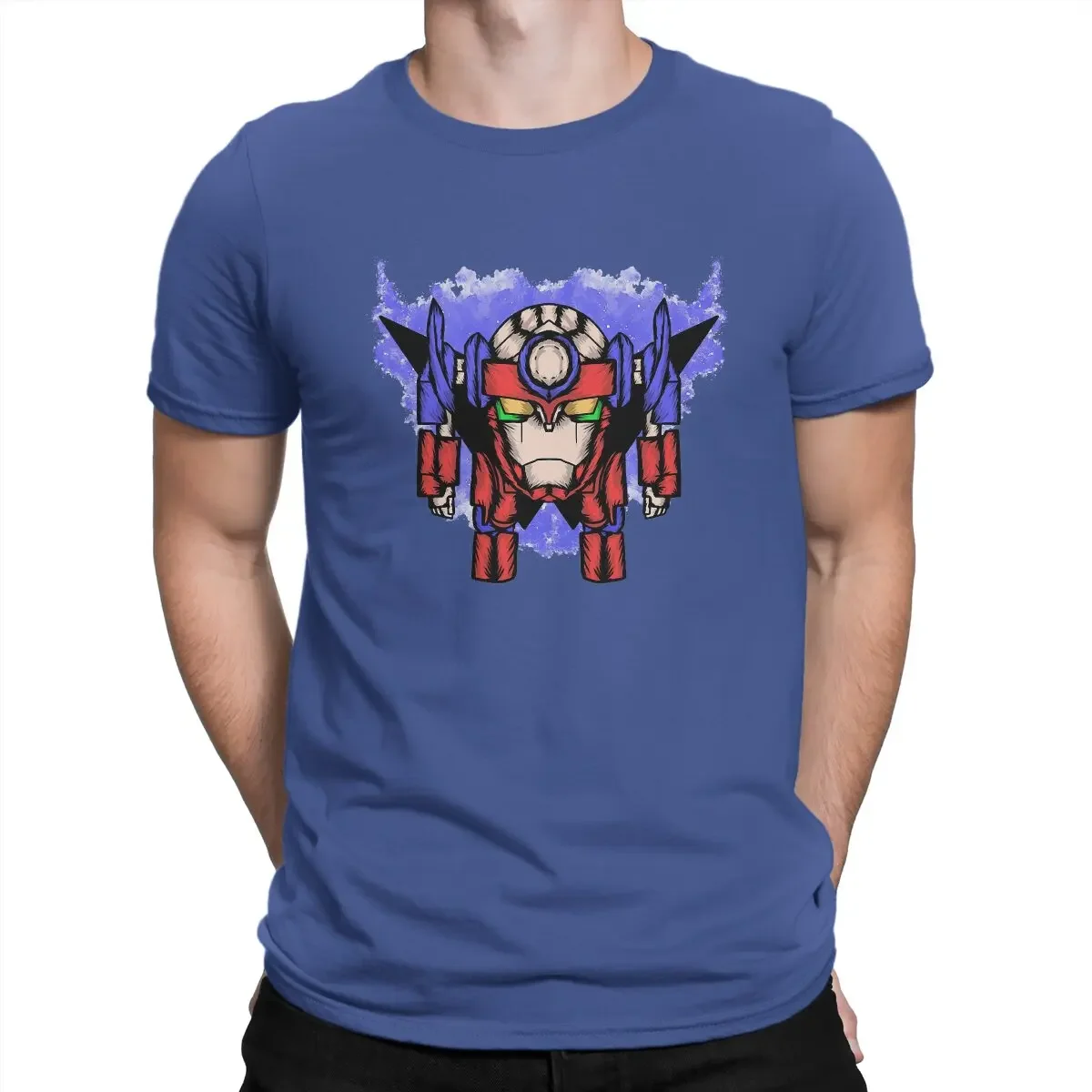 Man's TShirt Tengen Toppa Gurren Lagann O Neck Tops Cotton T Shirt Funny Top Quality Gift Idea Short Sleeve Cotton New Arrival