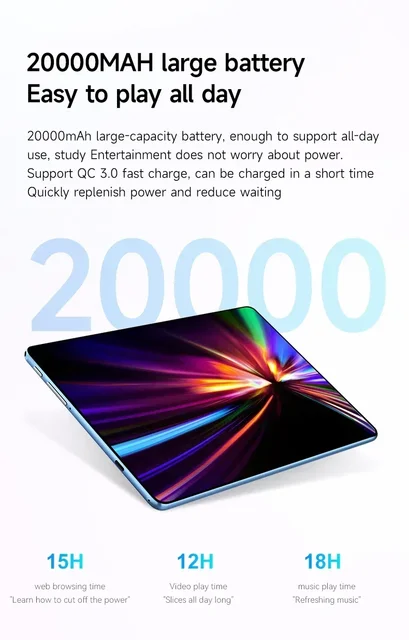 2026 Original 12inch IPad Air Pro 5G Tablet PC 20000mAh Snapdragon 8Gen3 Android 15 24GB 2T 5G Dual SIM GPS WIFI Network Tablet 6 2026 Original 12inch IPad Air Pro 5G Tablet PC 20000mAh Snapdragon 8Gen3 Android 15 24GB 2T 5G Dual SIM GPS WIFI Network Tablet 6
