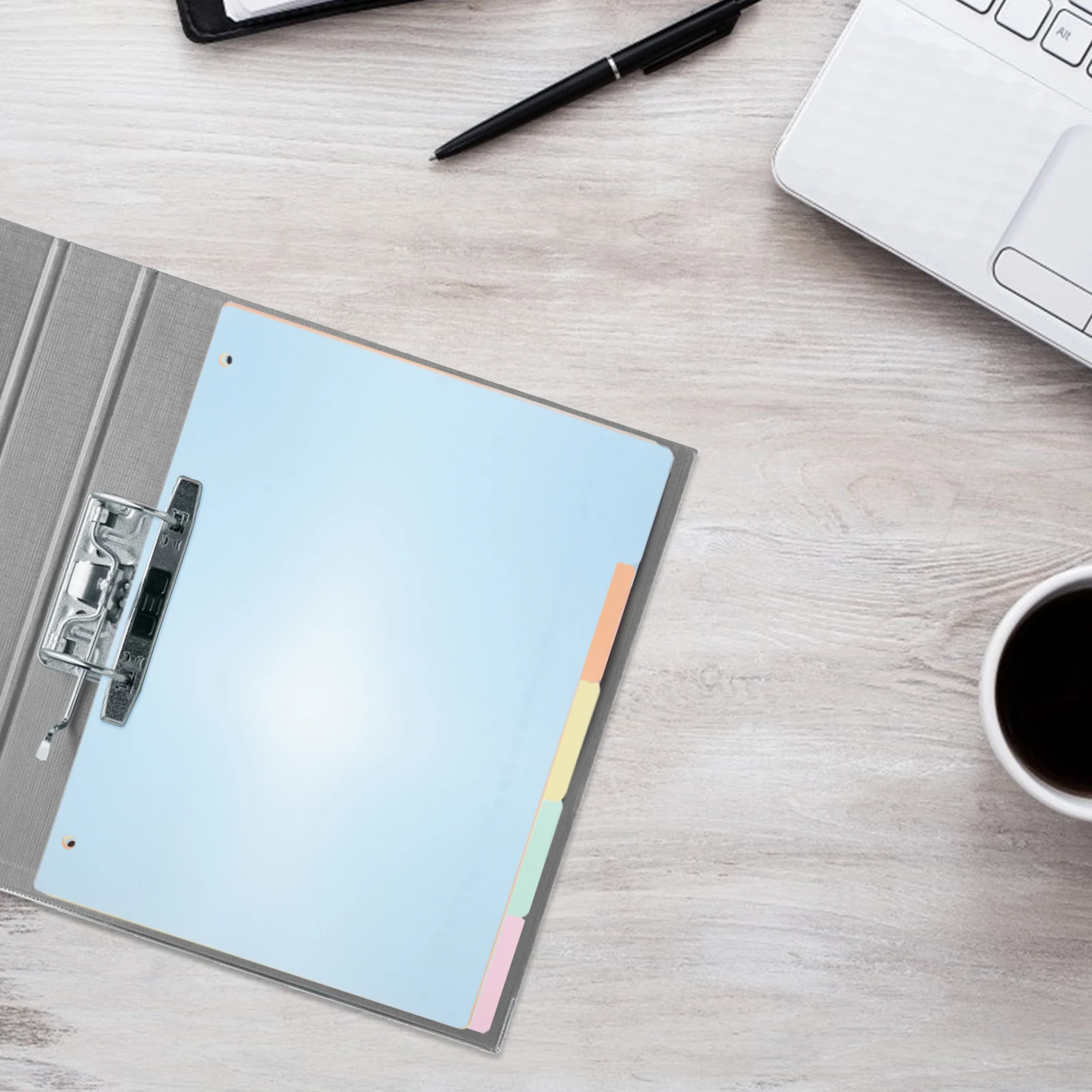 

10 шт. разноцветных разделителей для папок формата А4, вкладываемые, для офиса, для учителей, студентов, коллег