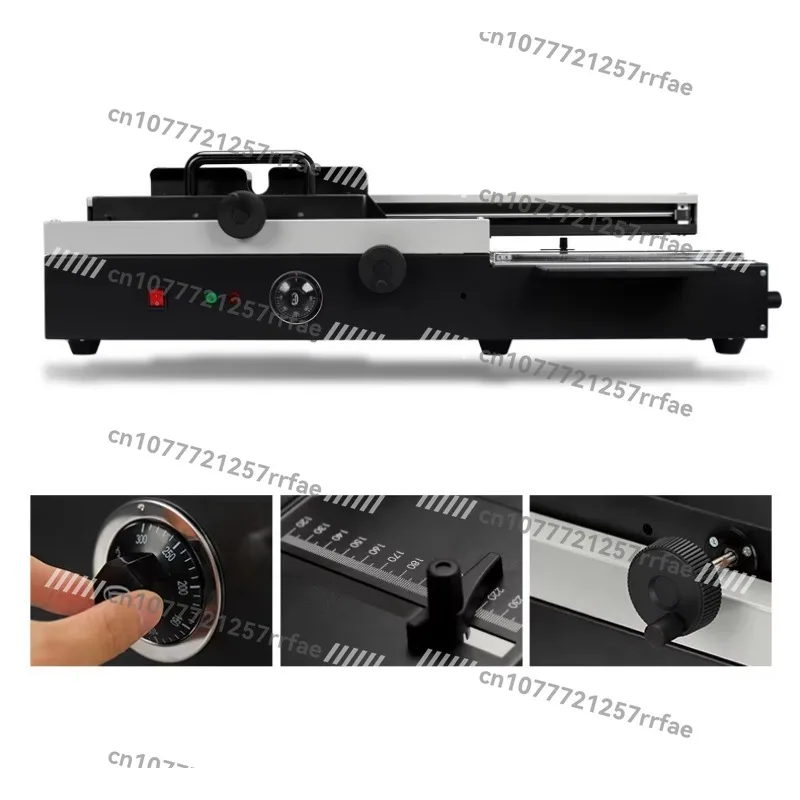 WD-460AC Manual Binding Machine Hot Melt Adhesive Book Binding Equipment