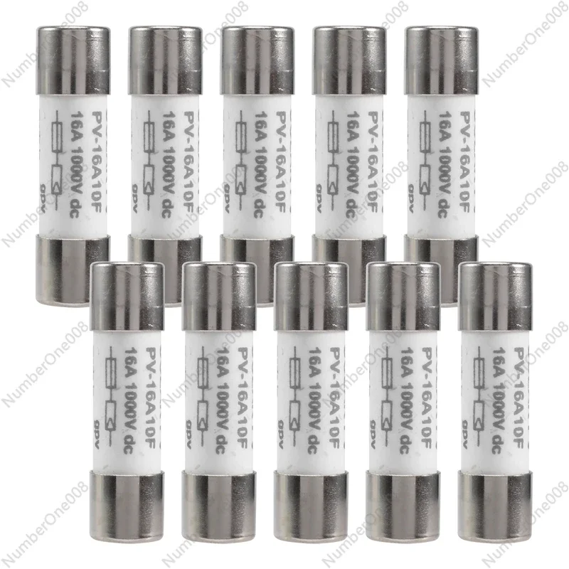 10 Pcs 1000 Vdc Fus…