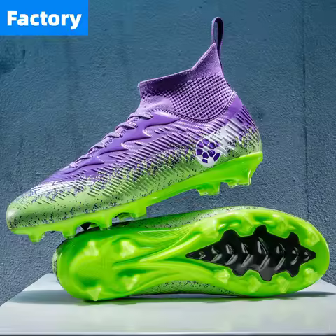 Professional Football Boots Men Soccer Shoes Society Football Cleats Ultralight Training Soccer Sneakers Men Outdoor Sports Shoe