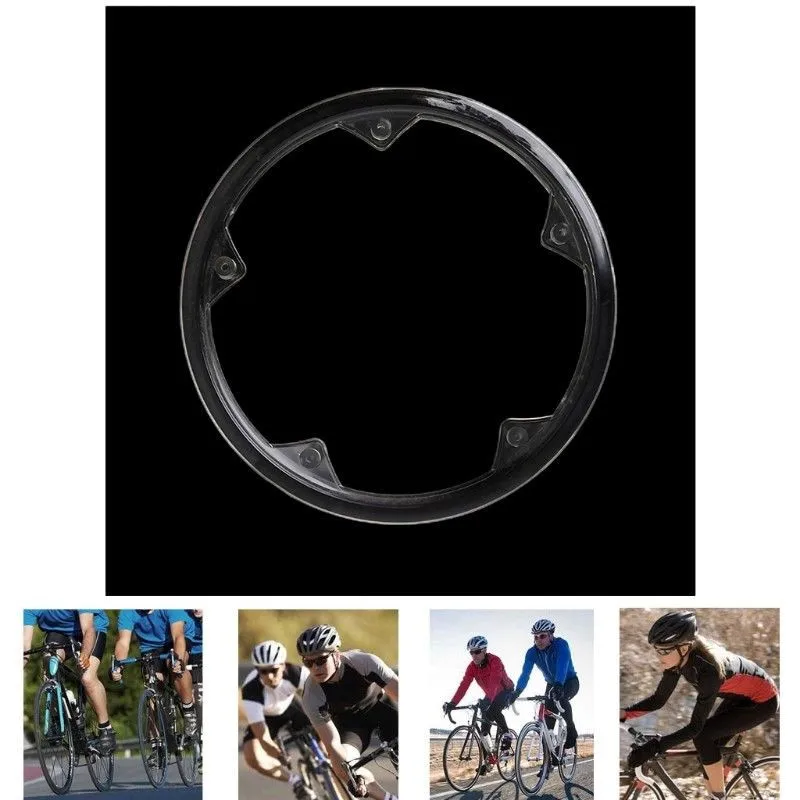 

New Pro Top 2019 Crankset Cap Guard 21cm Wheel 5-Holes ABS Bicycle Bike Cap Chain Crankset High quality Plastic