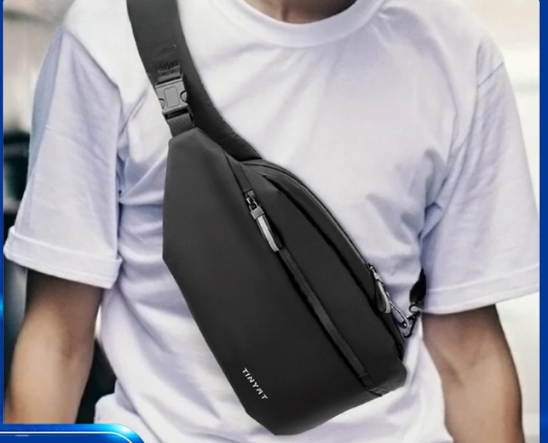 Men's multi-function cross-body large capacity waterproof mobile phone storage boys sports leisure waterproof shoulder bag