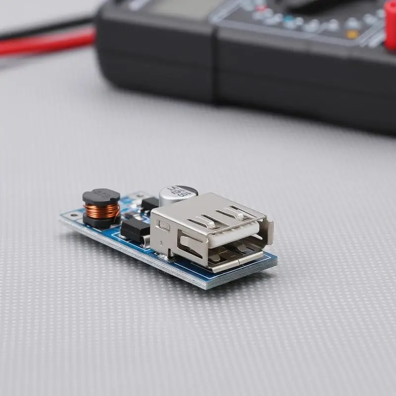 0.9V-5V to 5V Boost Converter DC-DC Step Up Module Compact Power Supply for Sensor Modules and Embedded Systems