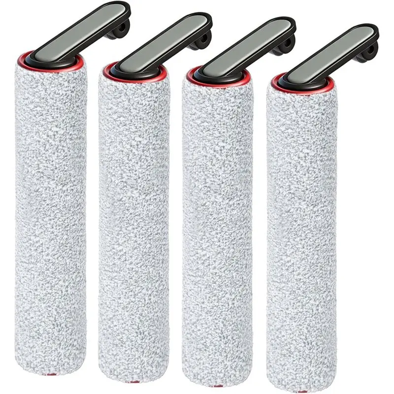 

Сменная роликовая щетка AB43 для беспроводного пылесоса Dreame H12 Pro, аксессуары для влажной и сухой уборки, 4 шт. в упаковке.