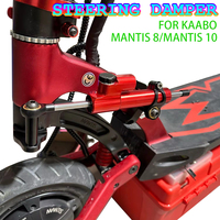Steering Damper Electric Scooter Parts Accessories For KAABO Mantis 8 Mantis 10 10inch Electric Scooter Aluminum Alloy Material