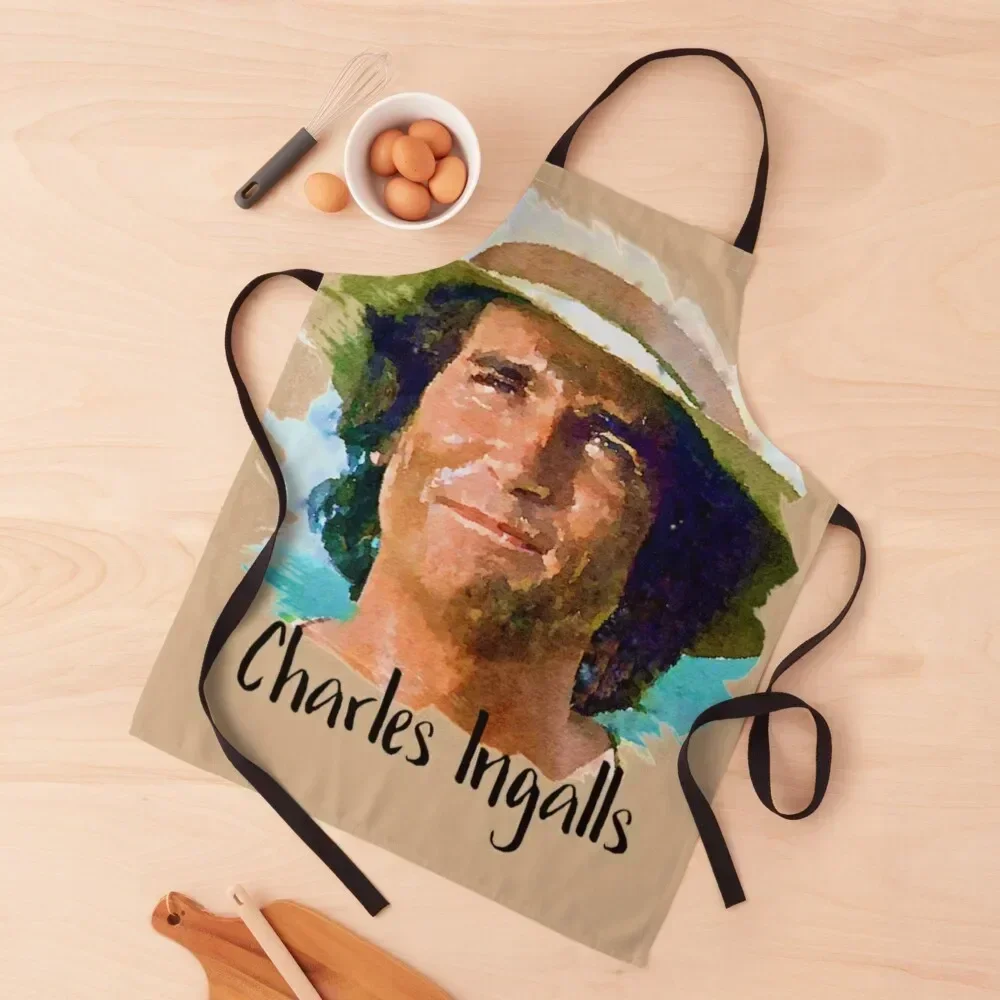 

Charles Ingalls Little House on the Prairie Apron work gowns for women cleaning Kitchen And Household Goods Apron