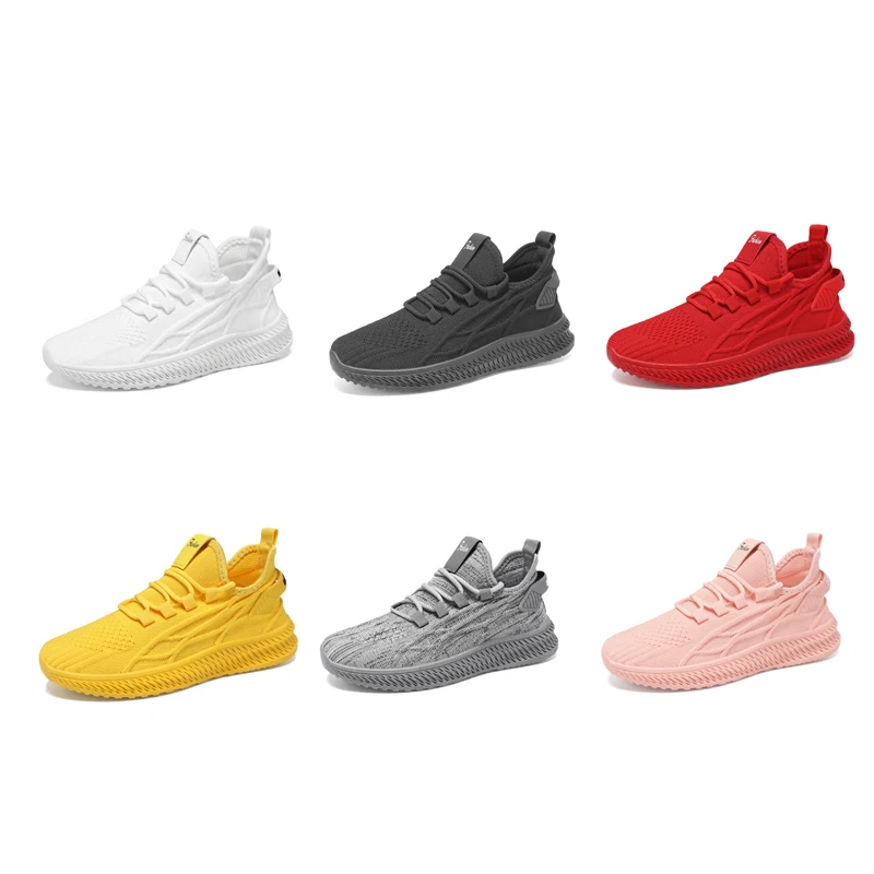 

Yellow Mesh Casual Shoes Breathable Fashion Sports Sneakers Women Shoes Non-slip Ladies Comfortable Running Spring Sneakers