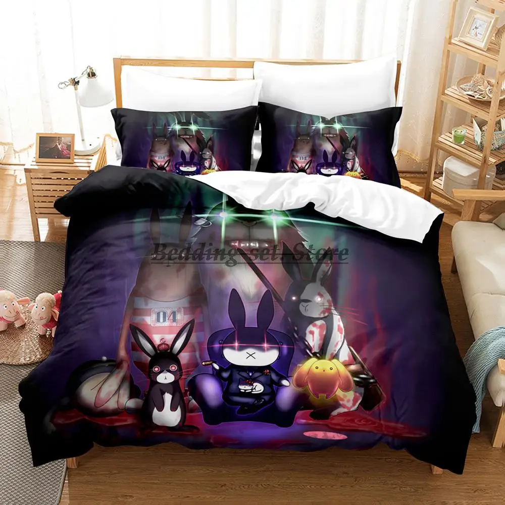 

2023 Usavich Bedding Set Single Twin Full Queen King Size Bed Set Aldult Kid Bedroom Duvetcover Sets 3D Anime Bed Sheet Set