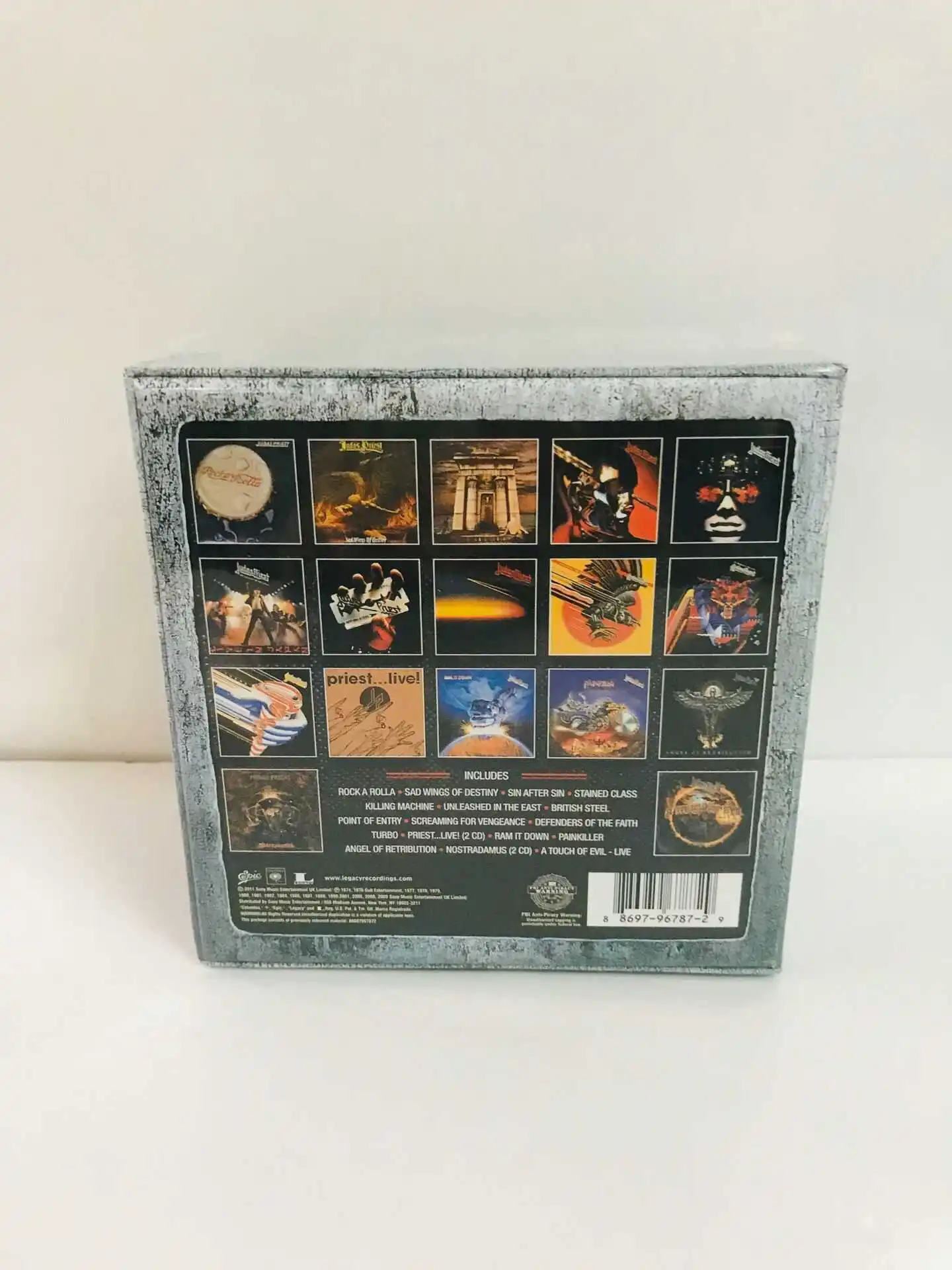 Heavy Metal Music CD The Complete Albums Collection 19pcs Music Record Cosplay Walkman Car Party Soundtracks Box