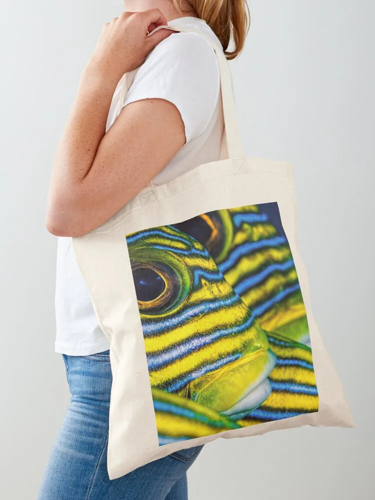 

Eyes and Stripes Tote Bag Shopping bags Handbags women Shopper handbag custom canvas bag