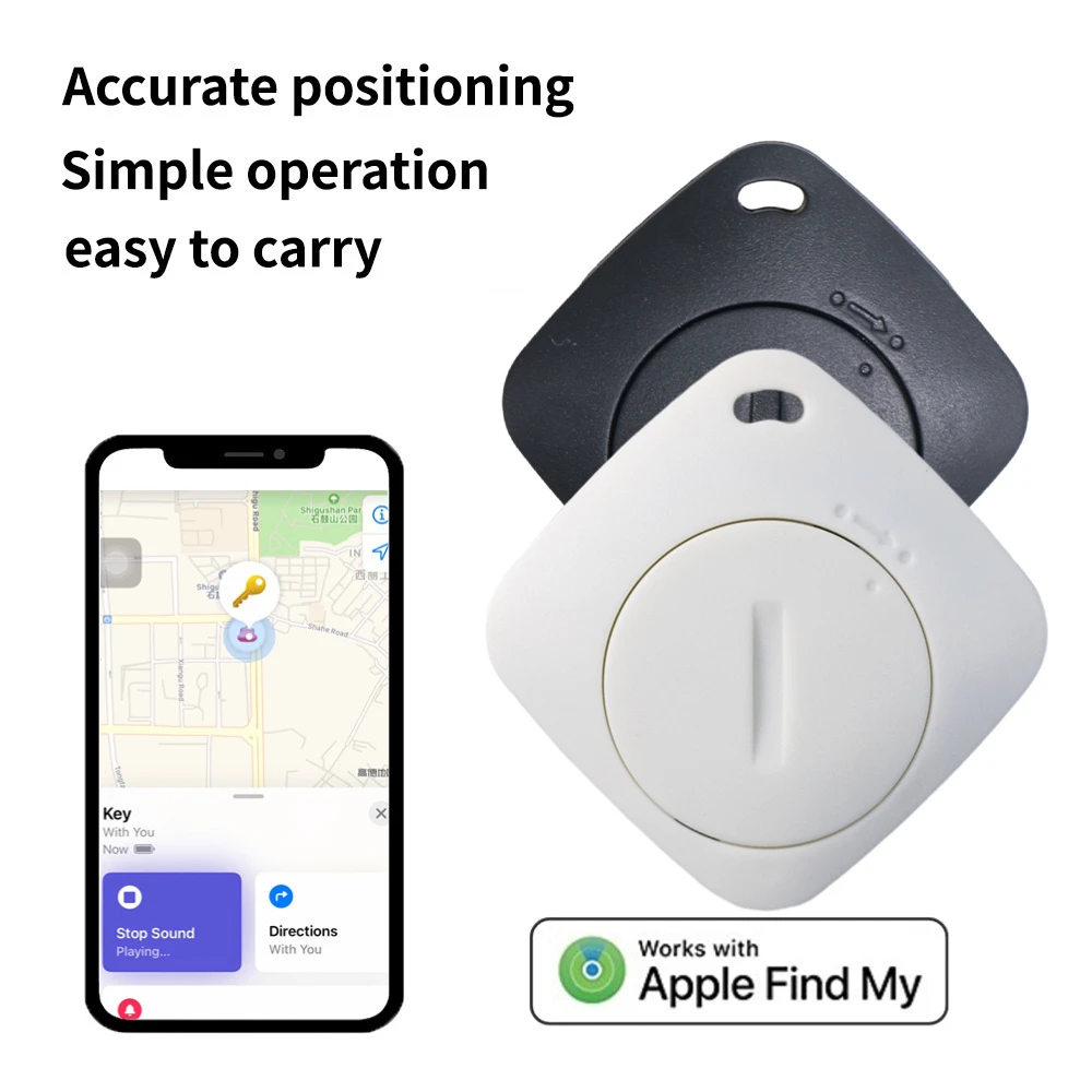 Поиск ключей работает с Find My Global Network Smart AirTag Tracker для IOS System локатор товара для сумок