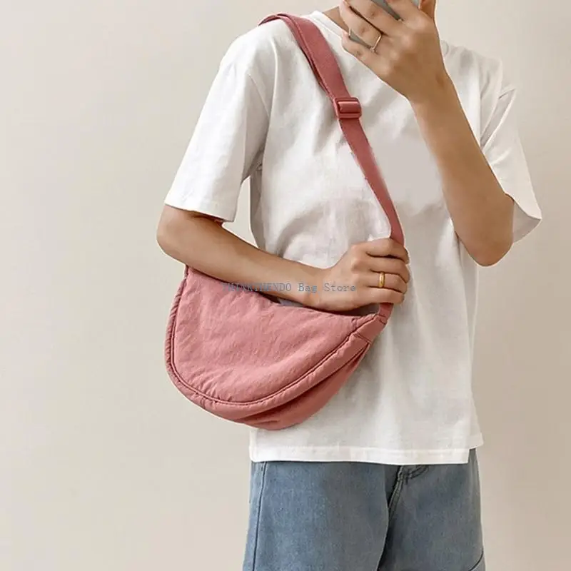 

340D Casual Nylon Hobos Crossbody Bag for Women Girls Tote Chest Boho Beach Bags