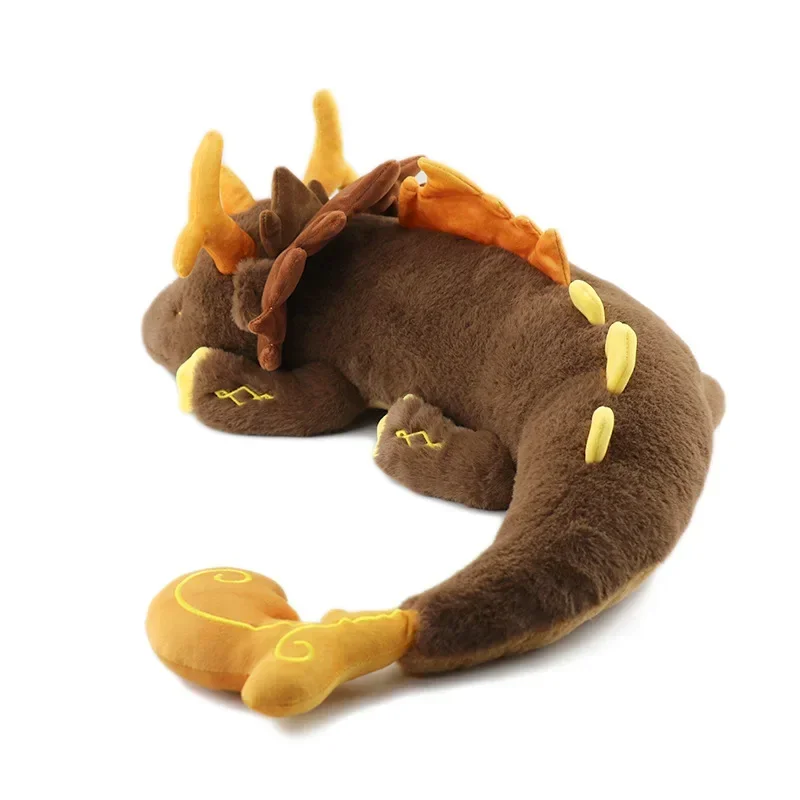 67cm gioco Zhong Li Morax Dragon Pluch Toy Genshin Impact Doll Soft farcito Plushie Toy Pillow Home Decor per bambini regali di compleanno