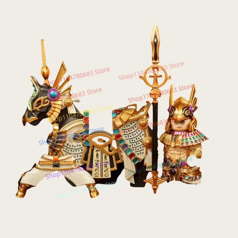 

MOC Assembly Building Blocks Eagle God War Horse Armor Weapon Accessories Trendy Play Puzzle Collection Toys Festival Gifts