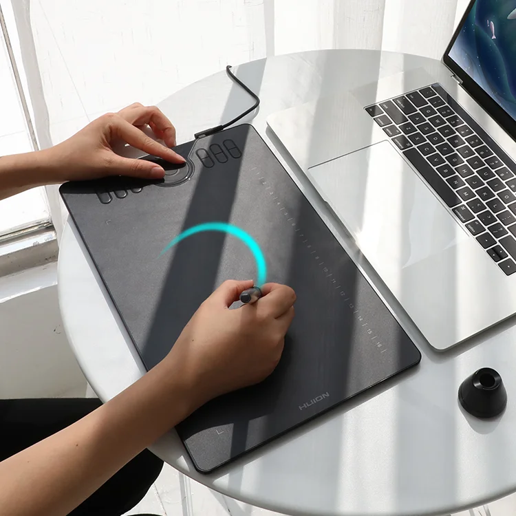 HS610 Huion المهنية القلم الإلكتروني ملحقات الكمبيوتر لوحة الرسم الرسومية #1