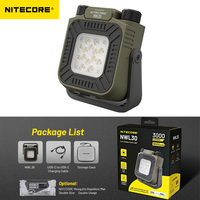 NITECORE NWL30 Flashlight Work Light 3-in-1 Outdoor Floodlight Mosquito Repeller Emergency Power Bank camping hiking fishing