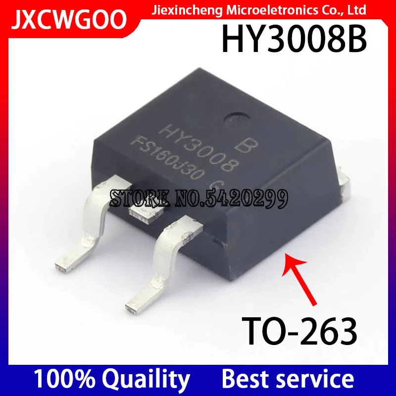 New original HY3008B HY3008 TO-263 80V 100A TO263 MOSFET 30PCS/LOT