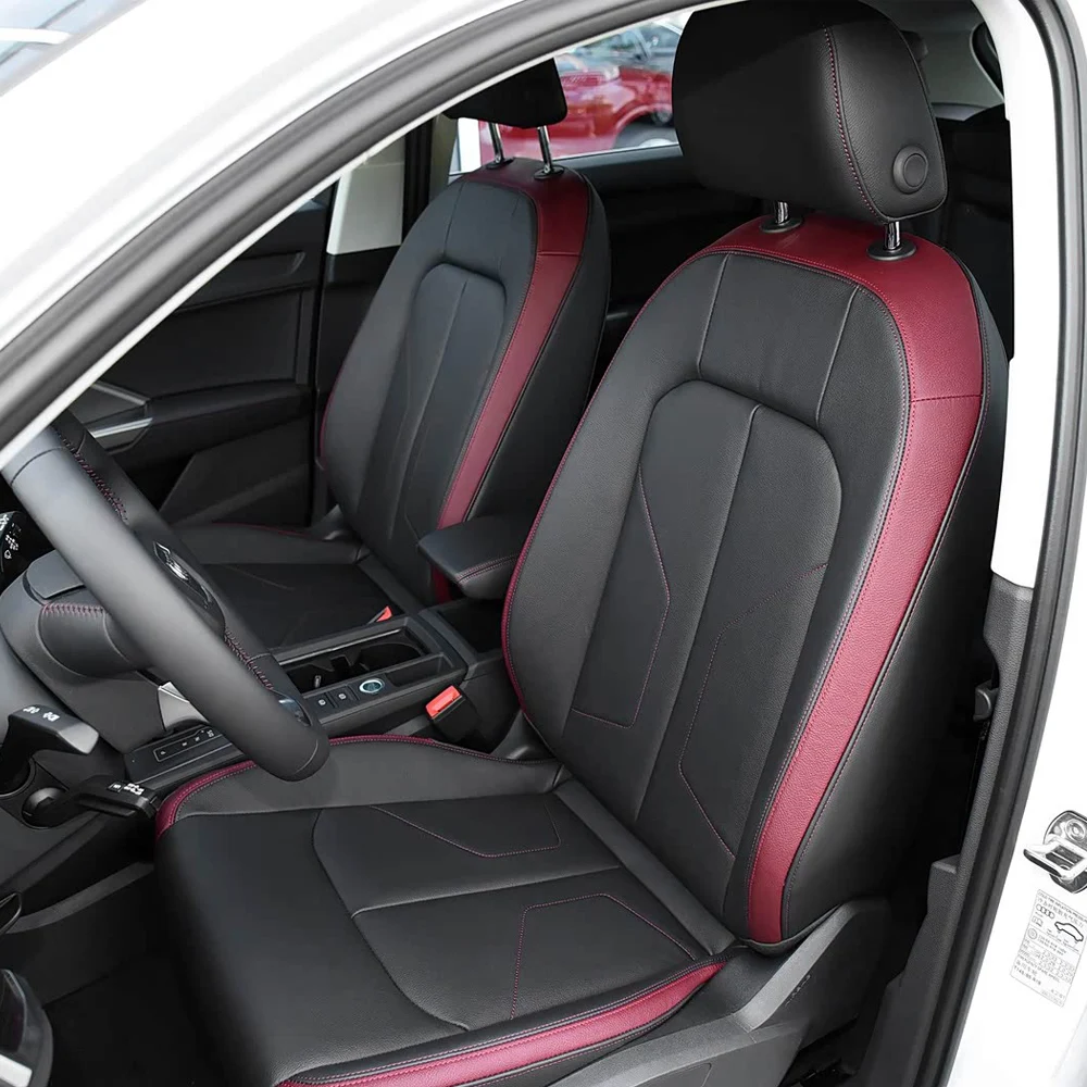 

Индивидуальные чехлы для сидений Audi Q3 2019-2023: полный комплект защитных накладок и подушек для сидений, стайлинг автомобиля